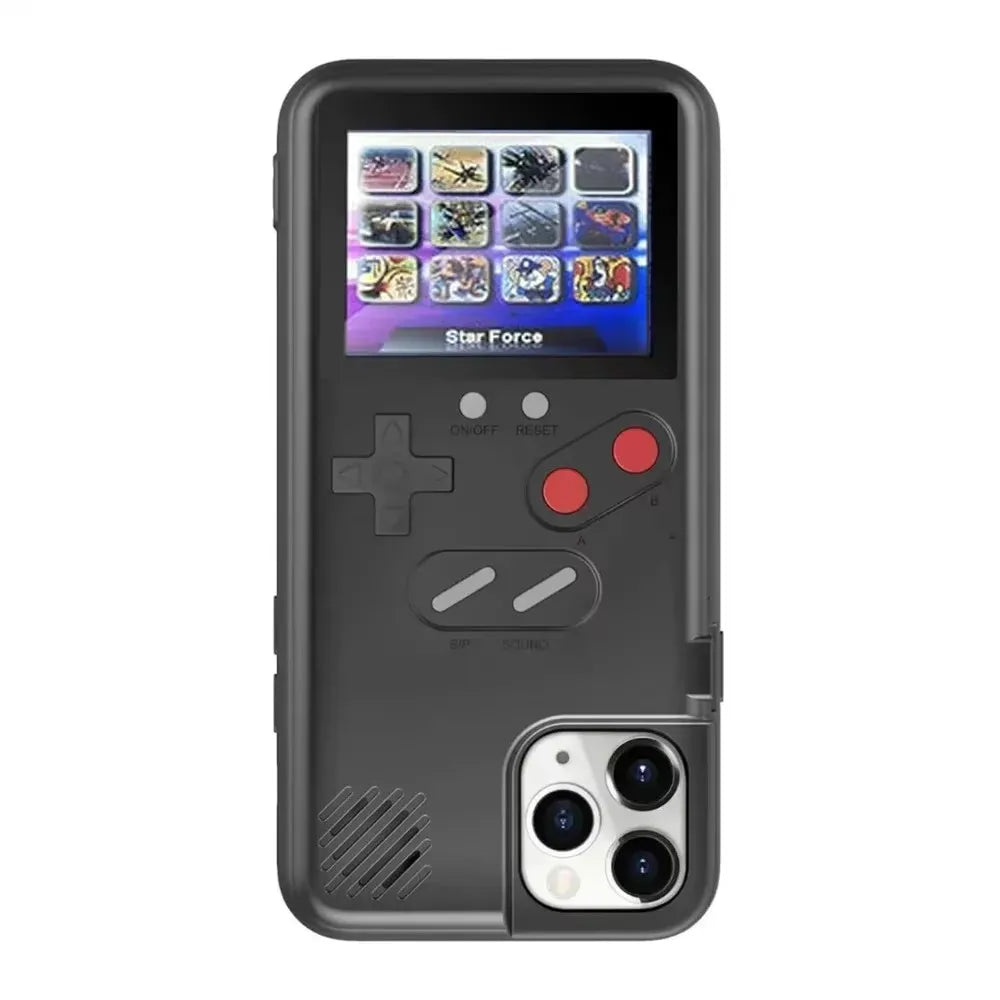 Retro Gameboy phone case light-up feature